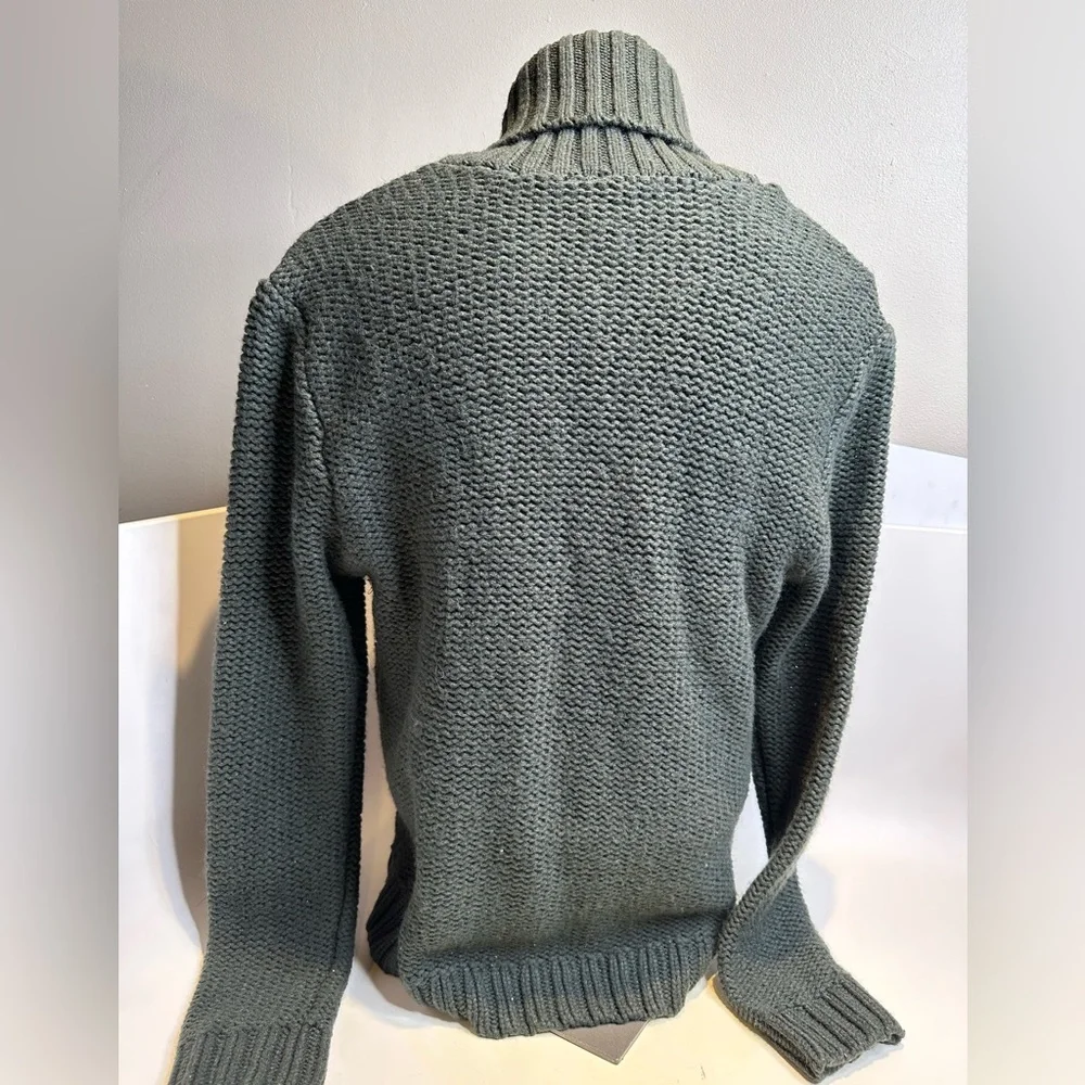 H&M Men's Shawl Collar Cable Knit Cardigan - Picture 4 of 7